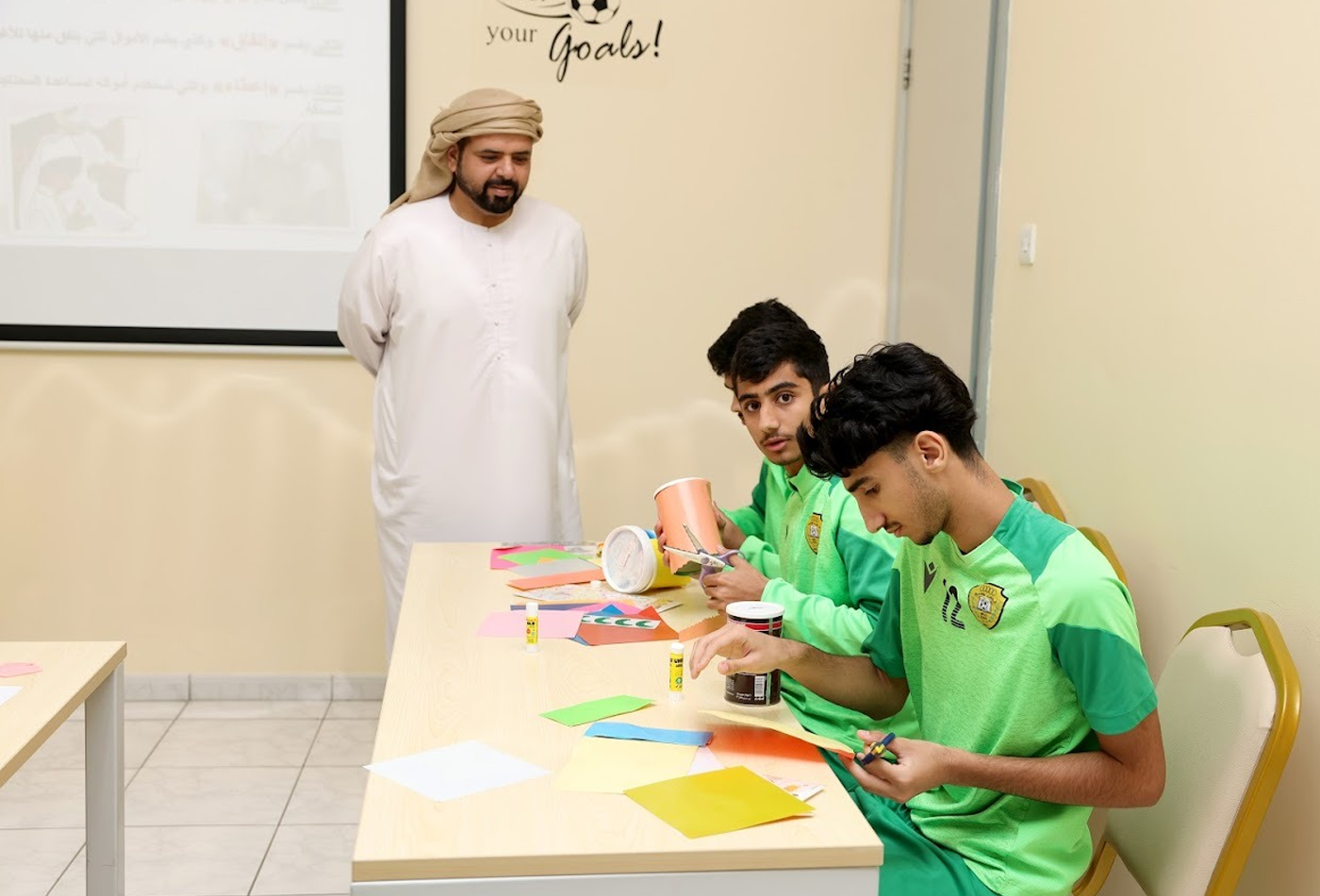 A Sports and Recreational Day at Al Wasl Football Academy as Part of the Football Clubs and Companies Week