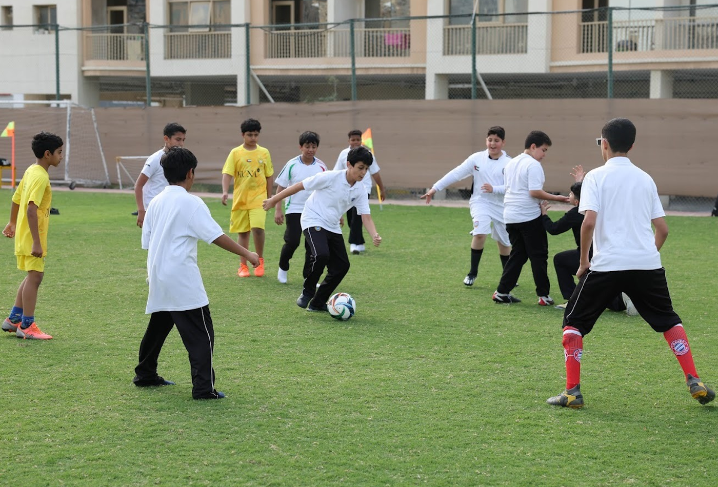 A Sports and Recreational Day at Al Wasl Football Academy as Part of the Football Clubs and Companies Week