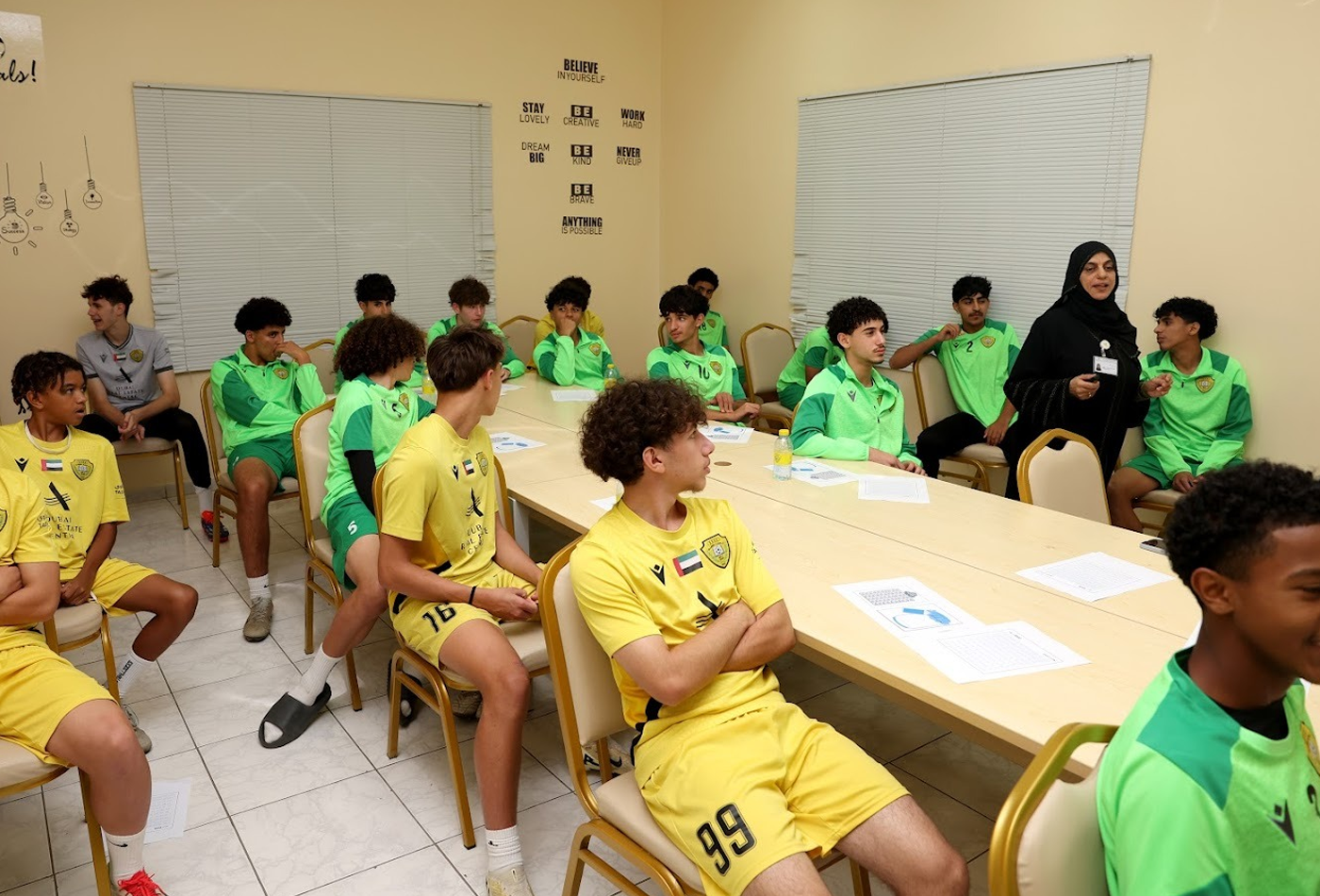 A Sports and Recreational Day at Al Wasl Football Academy as Part of the Football Clubs and Companies Week
