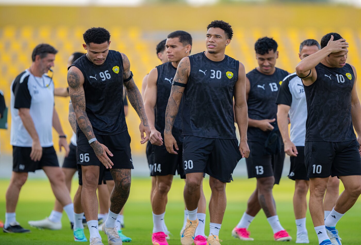 الوصل يختتم تحضيراته لمواجهة العين في الدوري