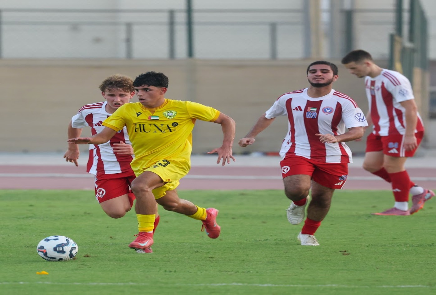 Al Wasl teams’ results in the age-group football competitions