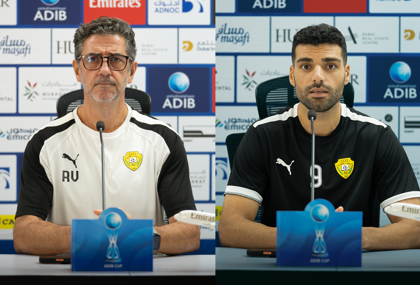 Press Conference Ahead of Al Wasl vs. Al Ain in the Abu Dhabi Islamic Bank Cup