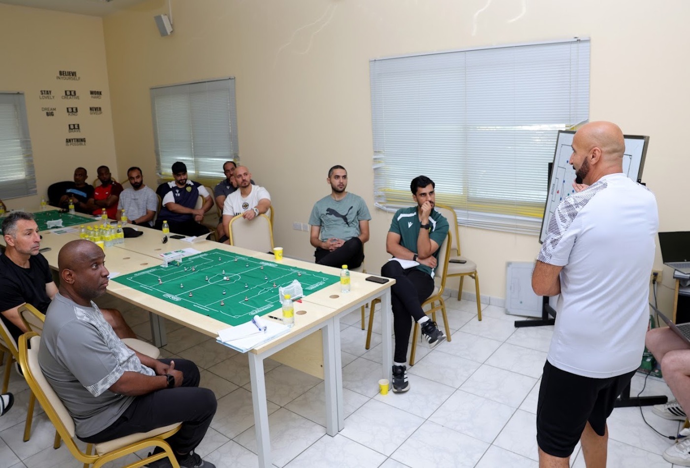 Al Wasl Football Academy launches its first technical workshop for its coaches