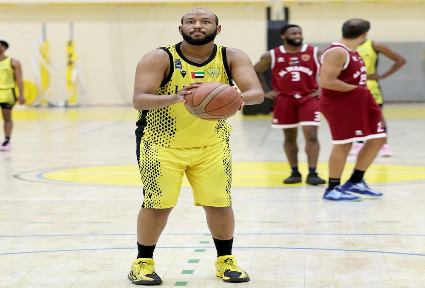 فوز الوصل على الوحدة في دوري الرجال لكرة السلة 