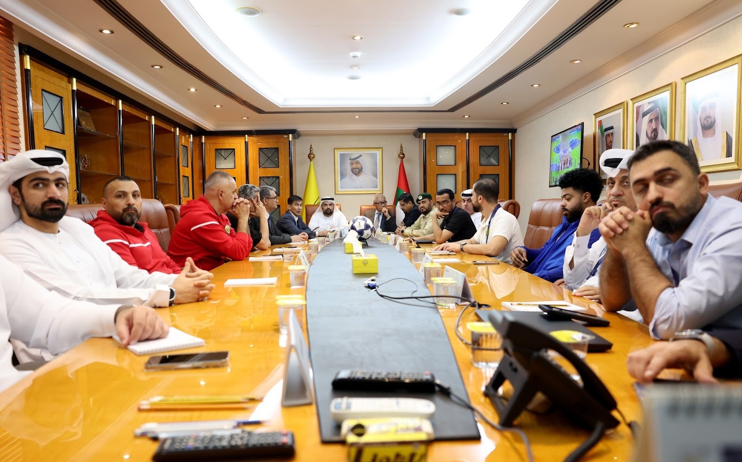 Coordination meeting held for the Al Wasl vs Al Nassr match