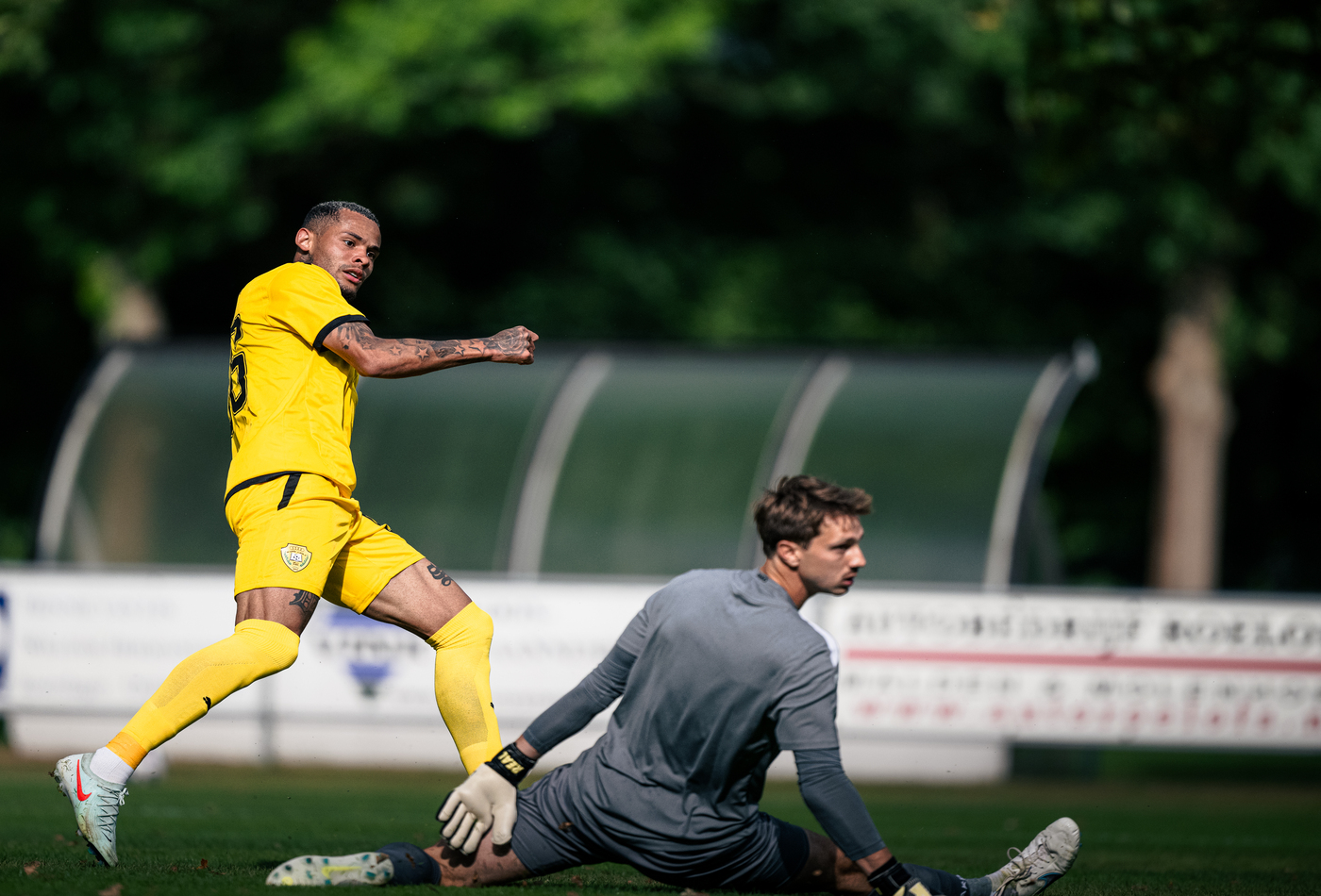 The Emperor Draws with Belgium’s Waasland-Beveren in its first Overseas matches