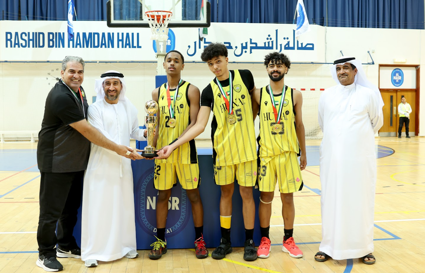 Al Wasl Juniors Crowned UAE  Basketball League Champions