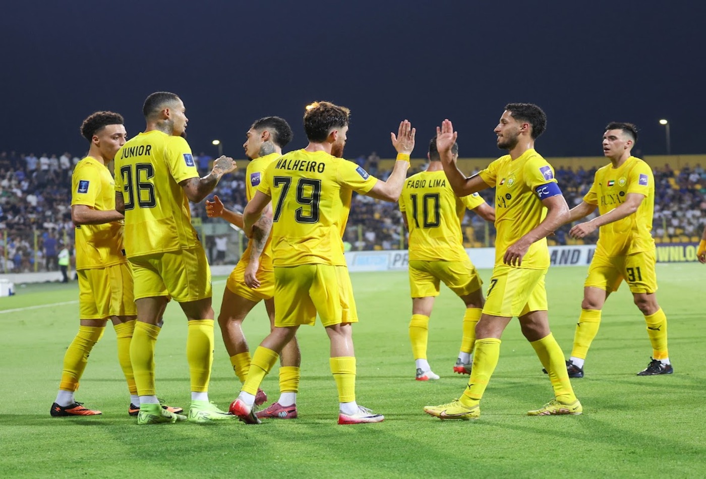 Al Wasl win 7-1 over Esteghlal FC in the kickoff of AFC Champions League 2