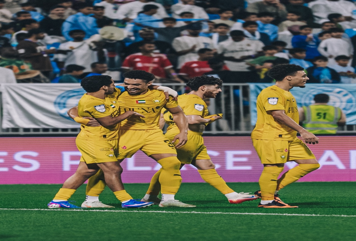 الوصل يحصد النقاط الثلاث في استاد دبا