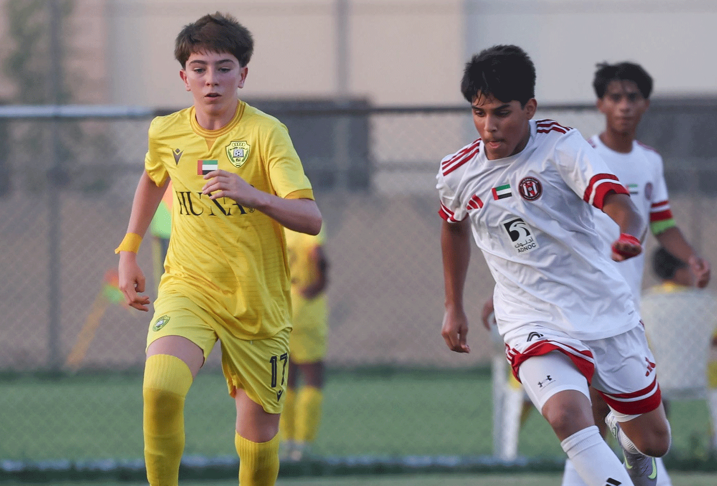 Al Wasl teams’ results in the age-group competitions