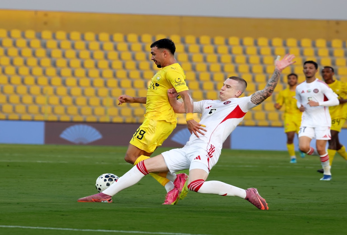 تعادل رديف  الوصل مع الجزيرة 2-2
