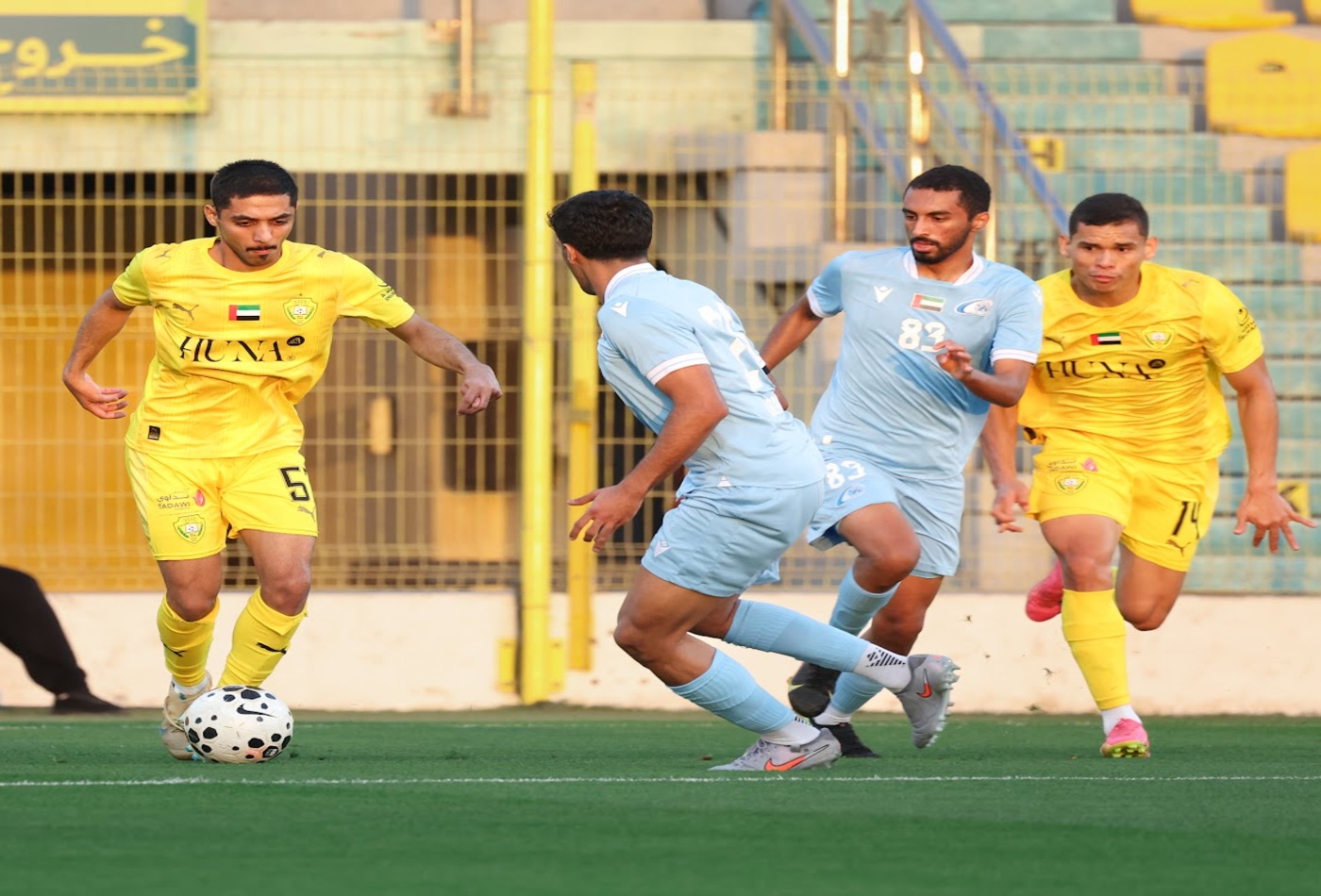 تعادل الوصل وبني ياس 1-1 في دوري تحت 23 عاماً 