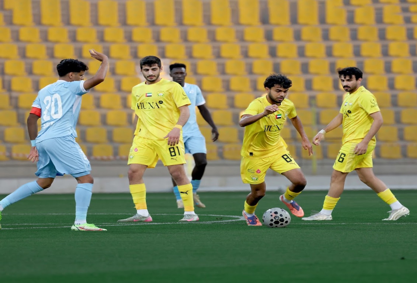 تعادل الوصل وبني ياس 1-1 في دوري تحت 23 عاماً 