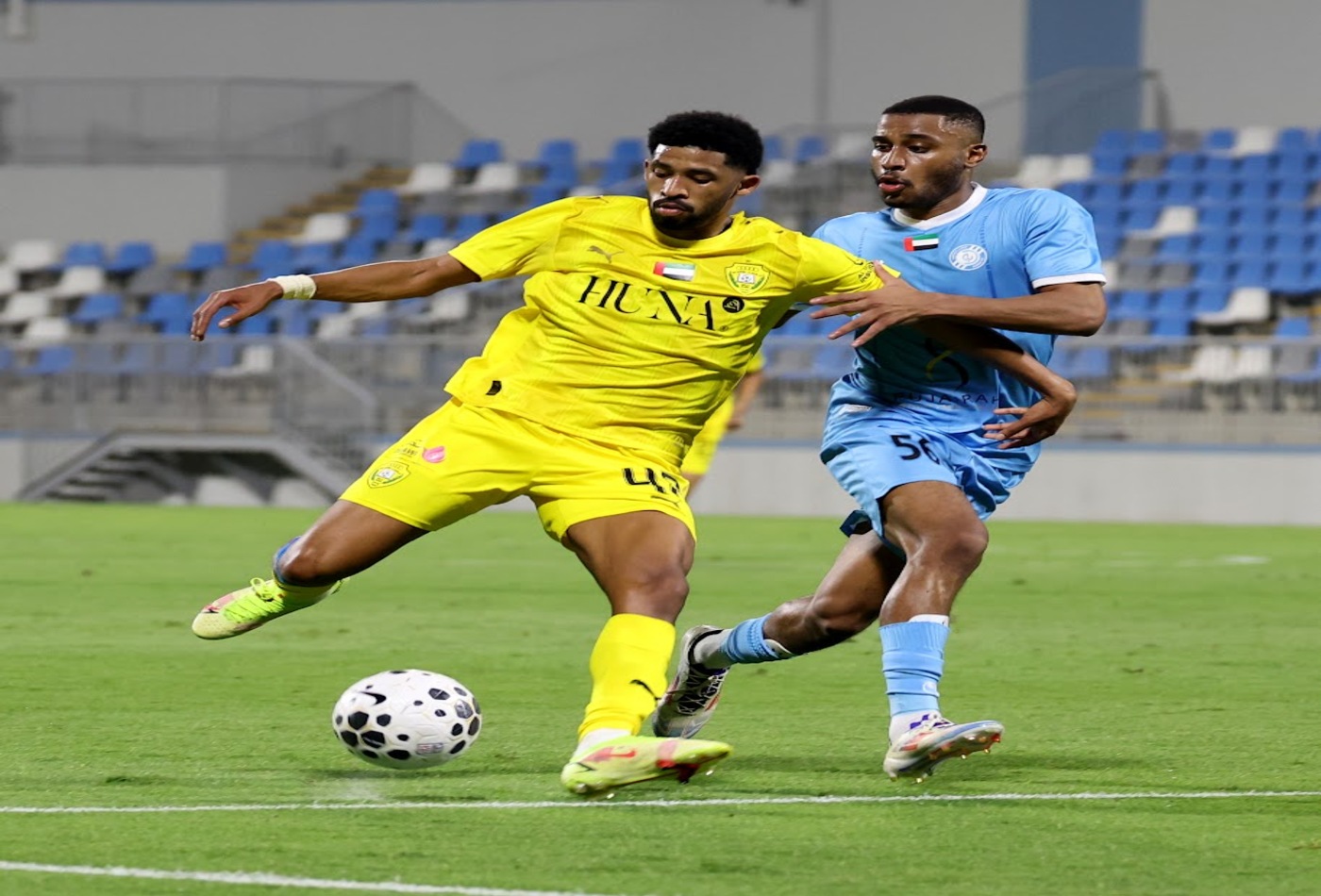 تعادل رديف الوصل مع دبا 1-1