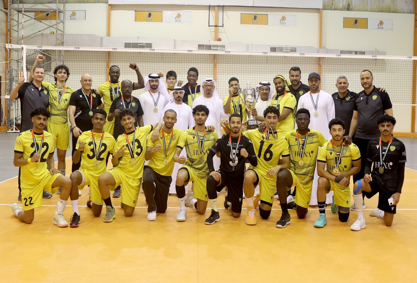 Al Wasl crowned champions of Youth Volleyball Cup