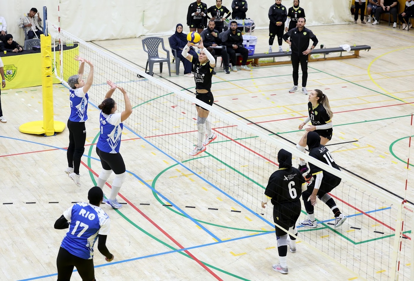 Al Wasl defeat Rio Academy in the Women’s Volleyball League