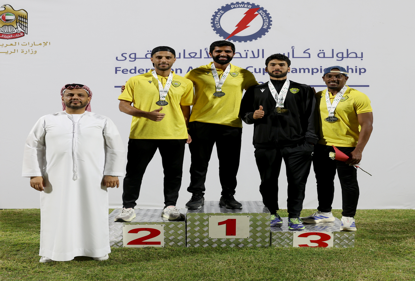 Al Wasl FC Athletics Team (Seniors) crowned champions of the Federation Cup