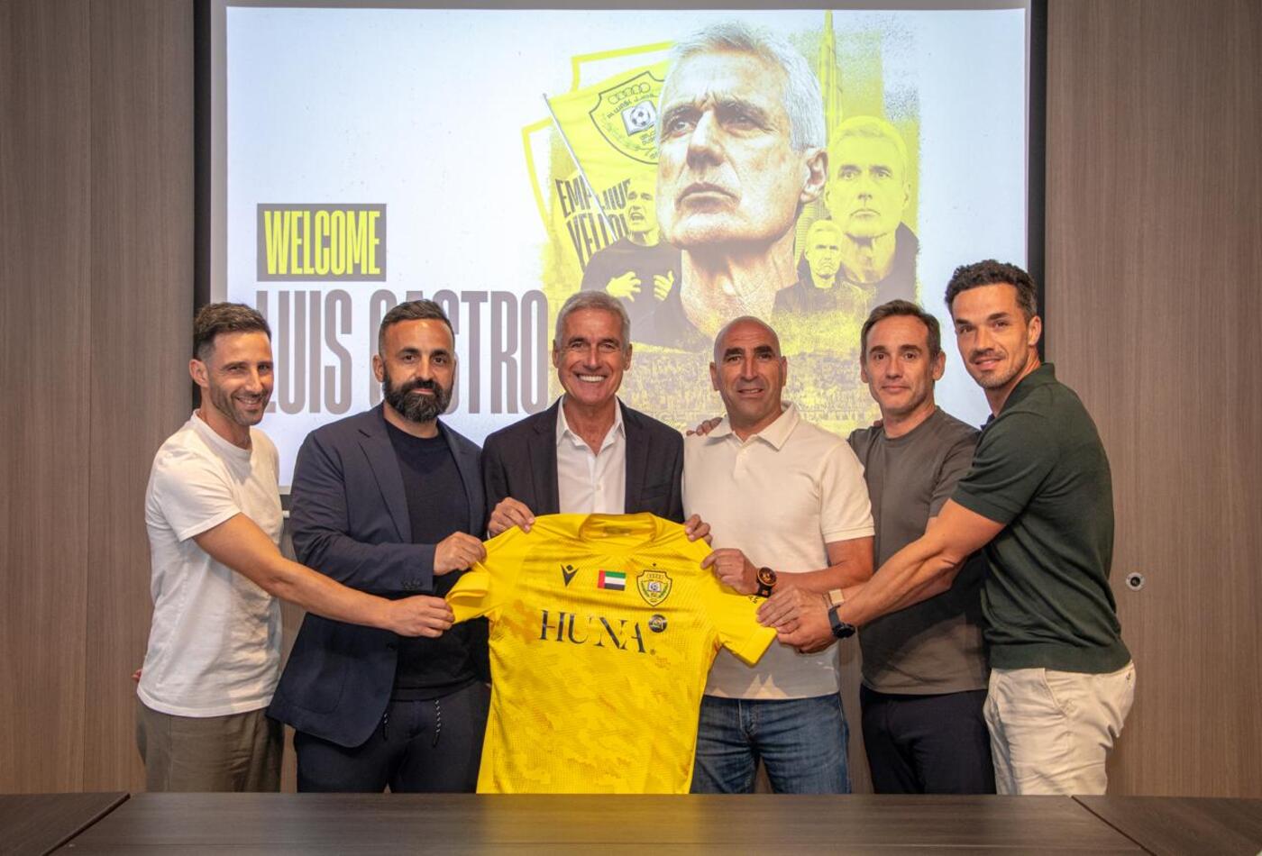 Portuguese Luís Castro appointed as head coach of Al Wasl first football team