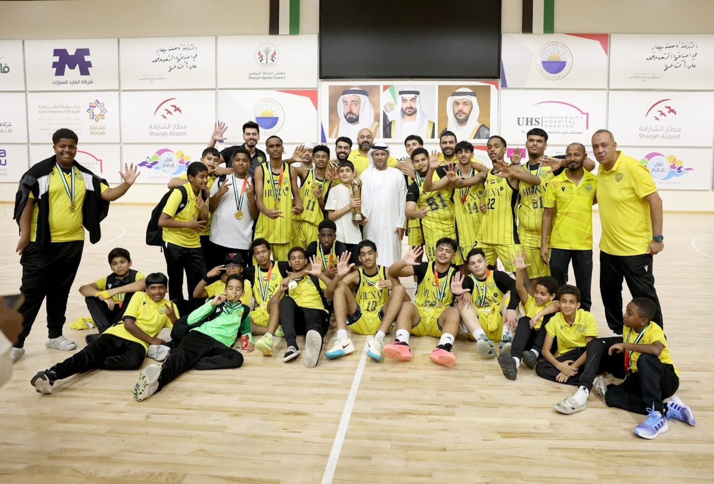 Al Wasl Crowned Juniors Basketball Cup Champions