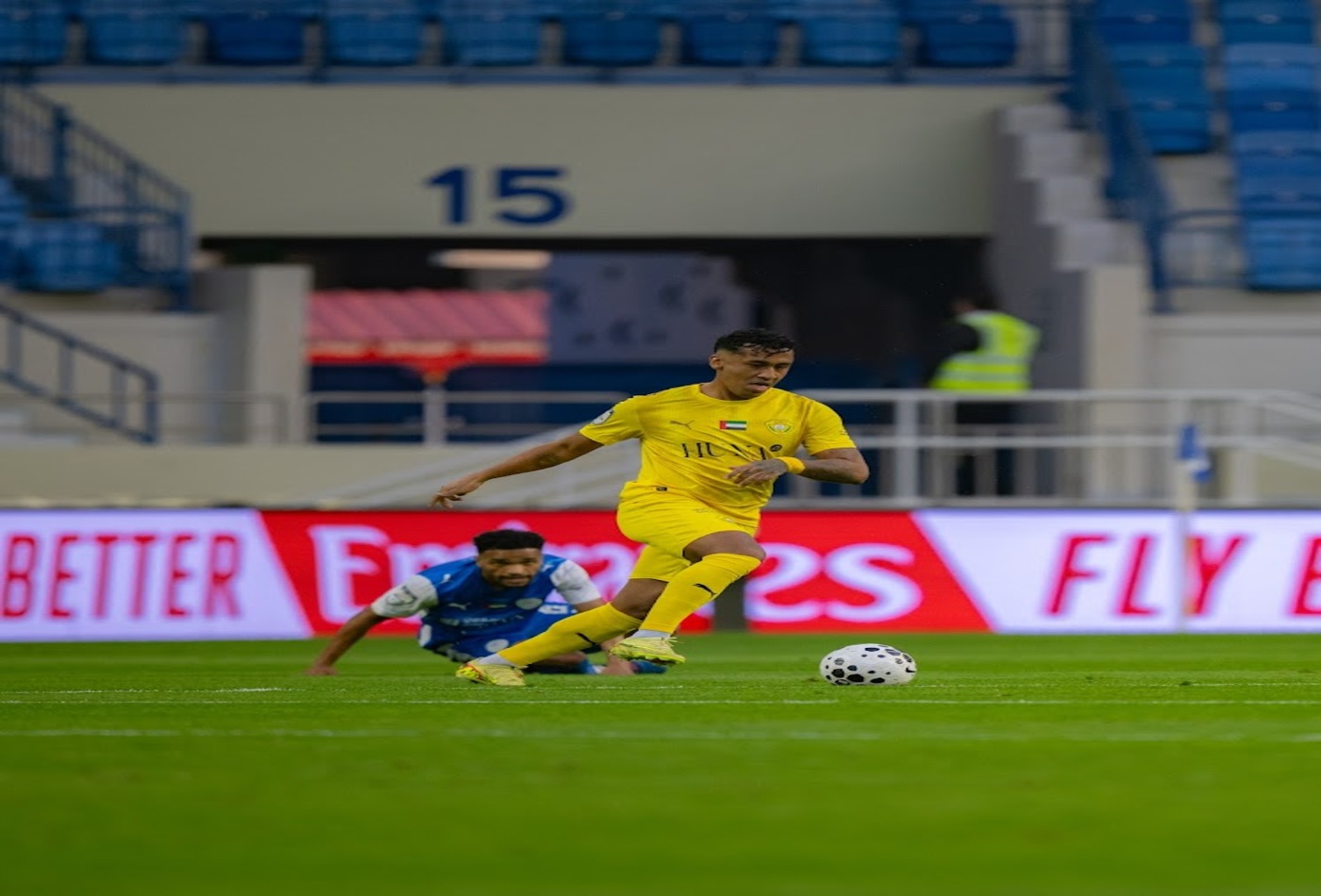 تعادل الوصل والنصر 1-1 في ديربي بر دبي 