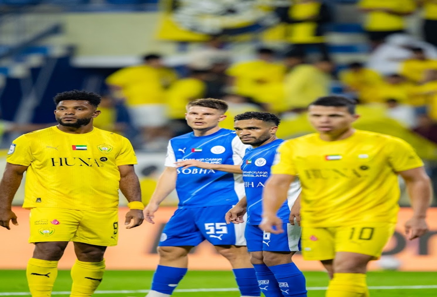 تعادل الوصل والنصر 1-1 في ديربي بر دبي 