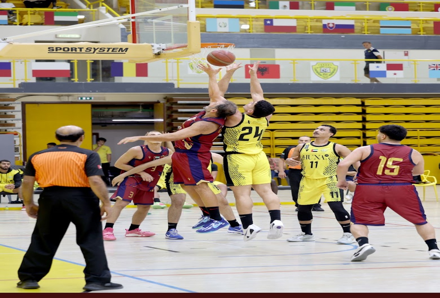 Al Wasl Defeats Al Wahda in the Men’s Open Basketball Etihad Cup