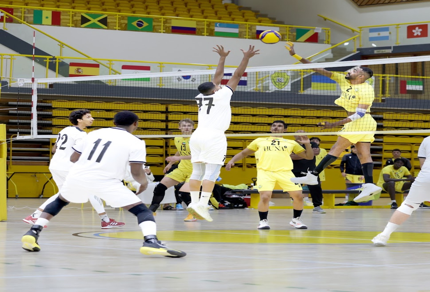 Al Wasl win Over Ajman in the Men’s Volleyball League
