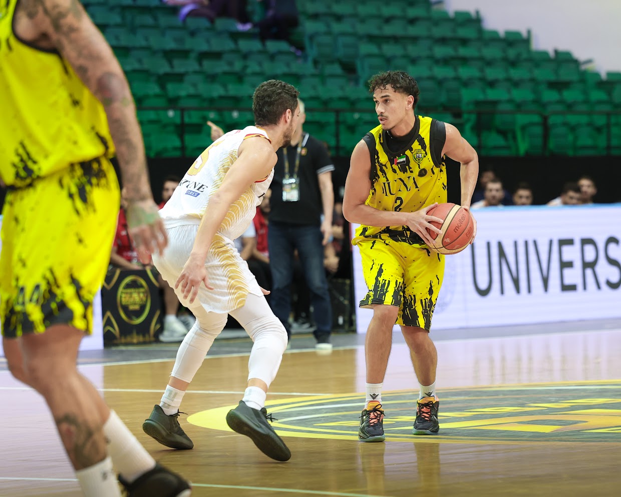Al Wasl Men’s Basketball Team Defeats Syria’s Aleppo Police in Shabab Al Ahli Tournament