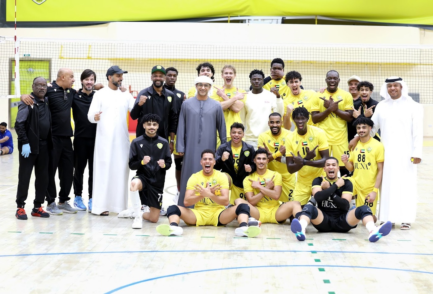 Al Wasl defeats Al Nasr in Men’s Volleyball League
