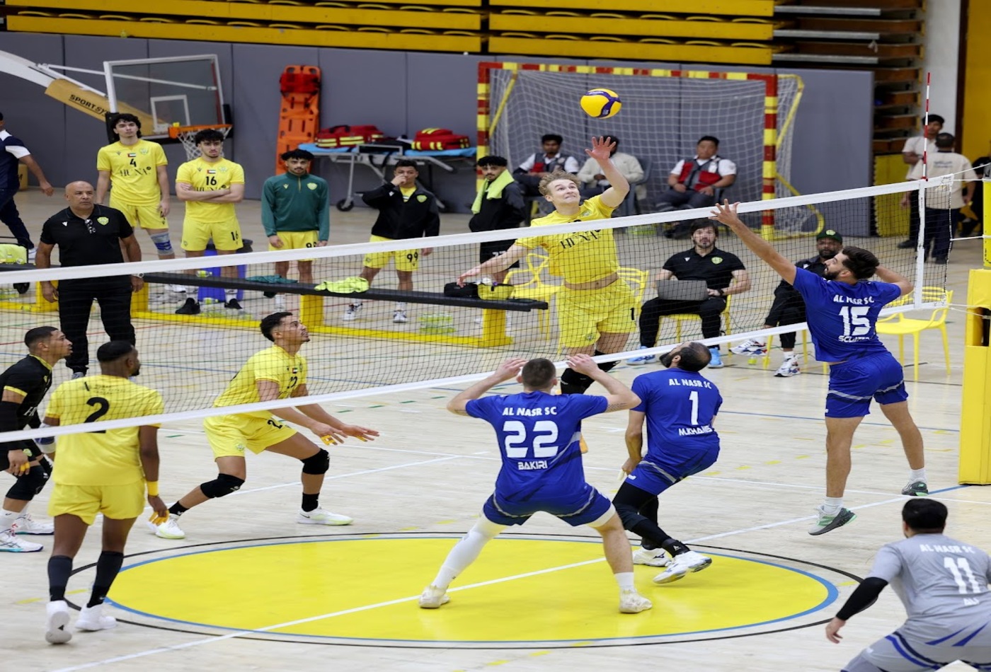 Al Wasl defeats Al Nasr in Men’s Volleyball League
