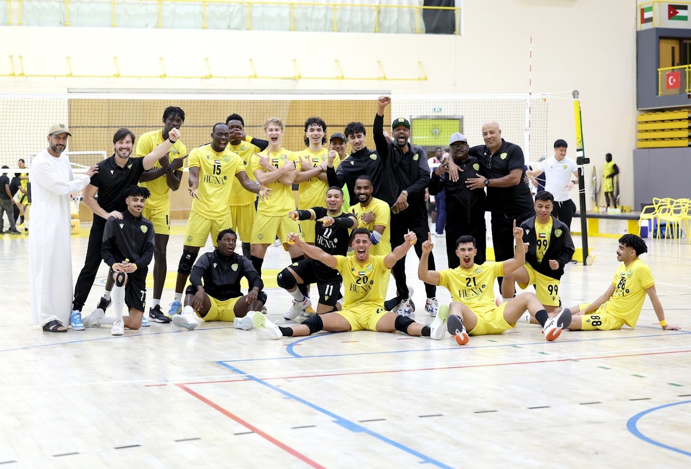 Al Wasl win over Al Jazira in the men’s volleyball league