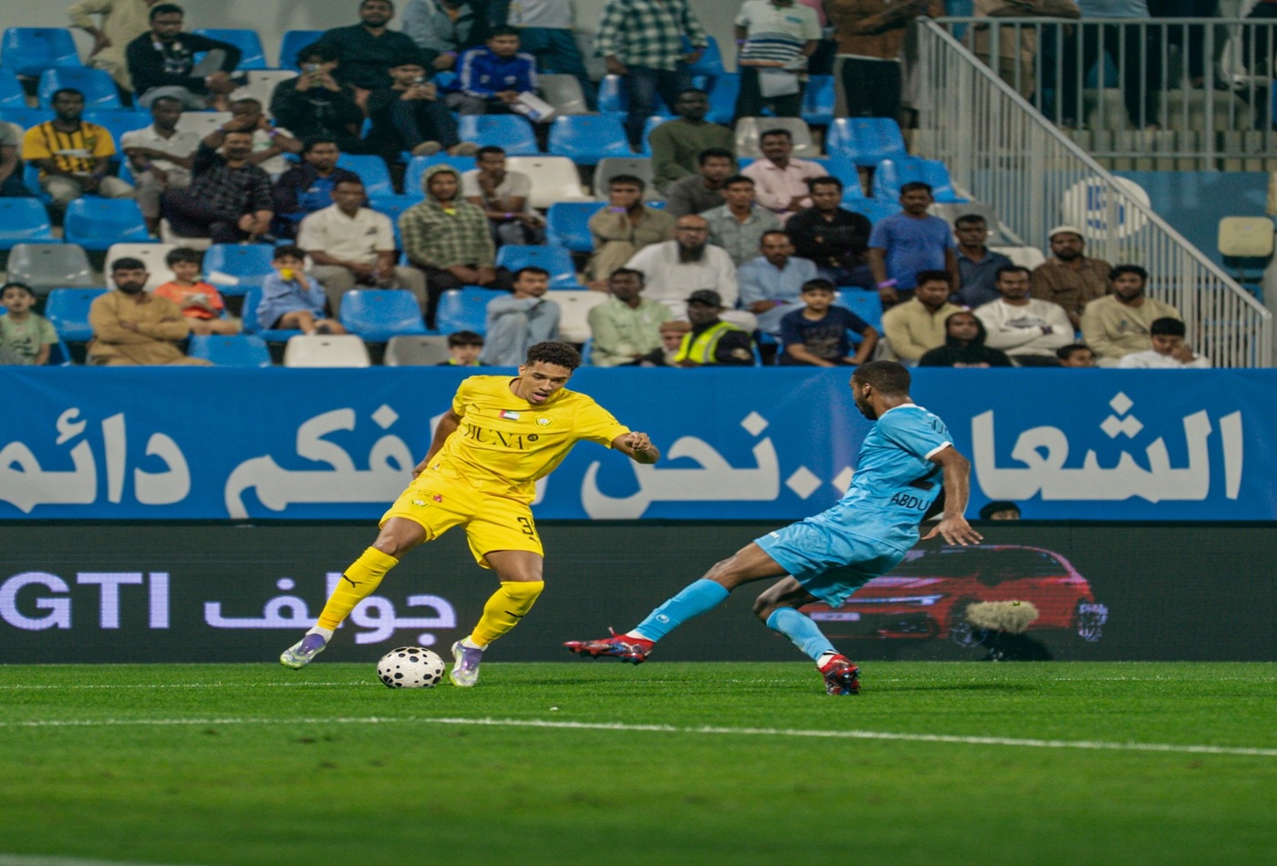 الوصل يحصد النقاط الثلاث في استاد دبا