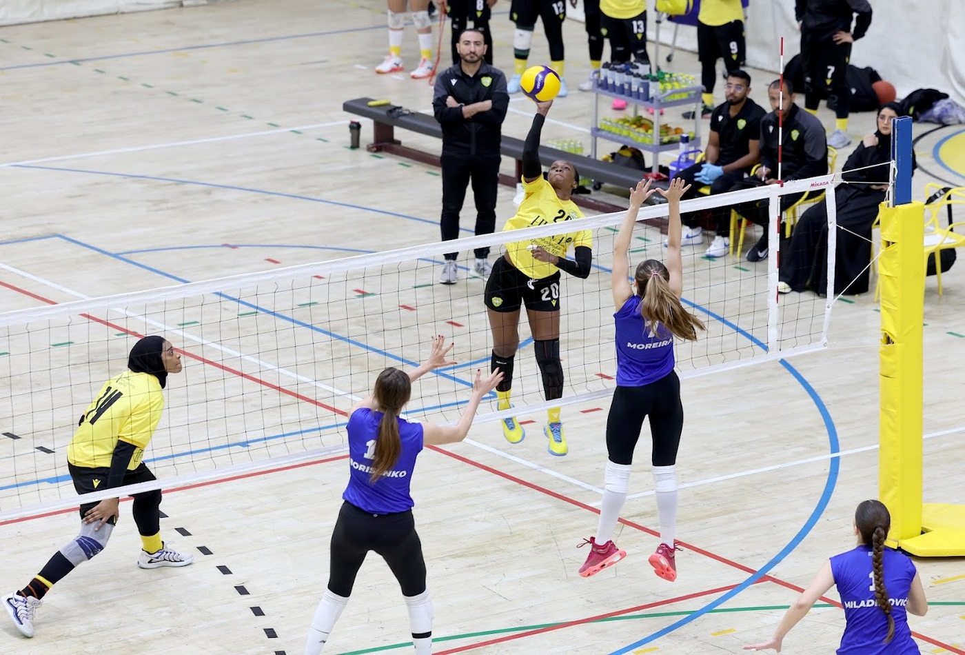 Al Wasl wins over Elite Volleyball in the Women's Volleyball League