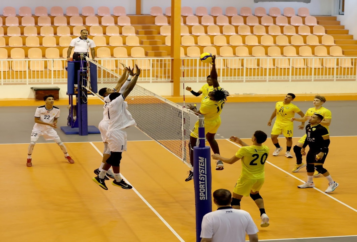 Al Wasl Defeats Ajman in Men’s Volleyball League