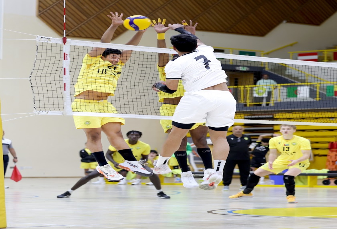 Al Wasl win Over Ajman in the Men’s Volleyball League