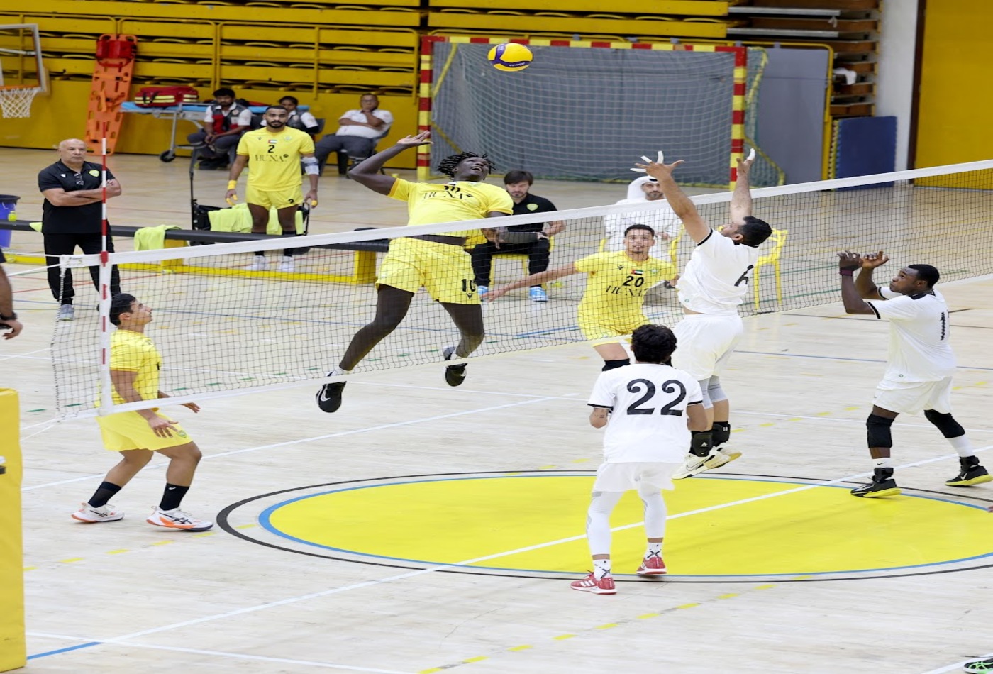 Al Wasl win Over Ajman in the Men’s Volleyball League