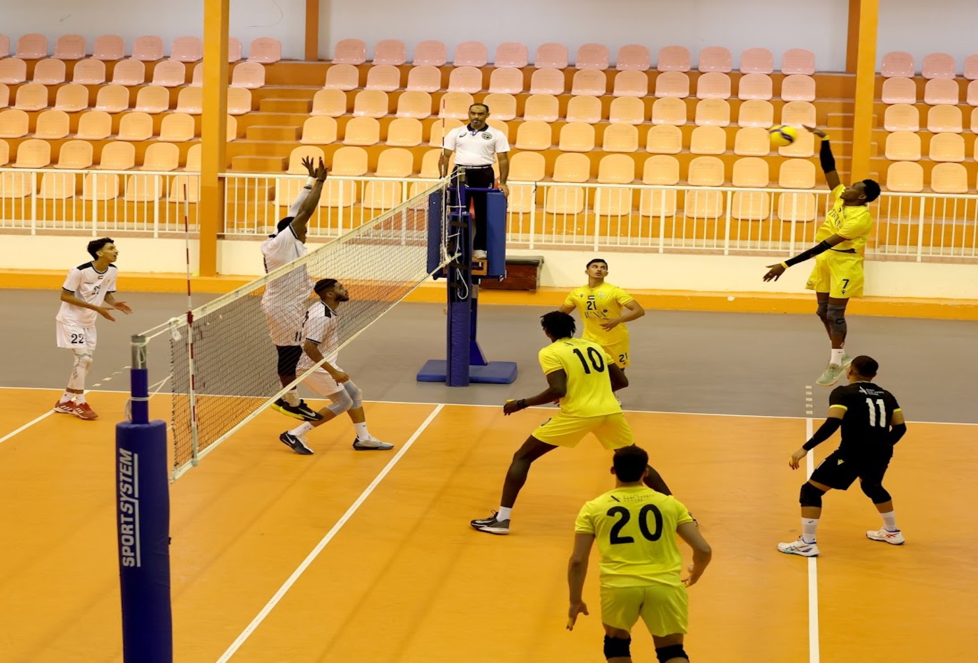 Al Wasl Defeats Ajman in Men’s Volleyball League
