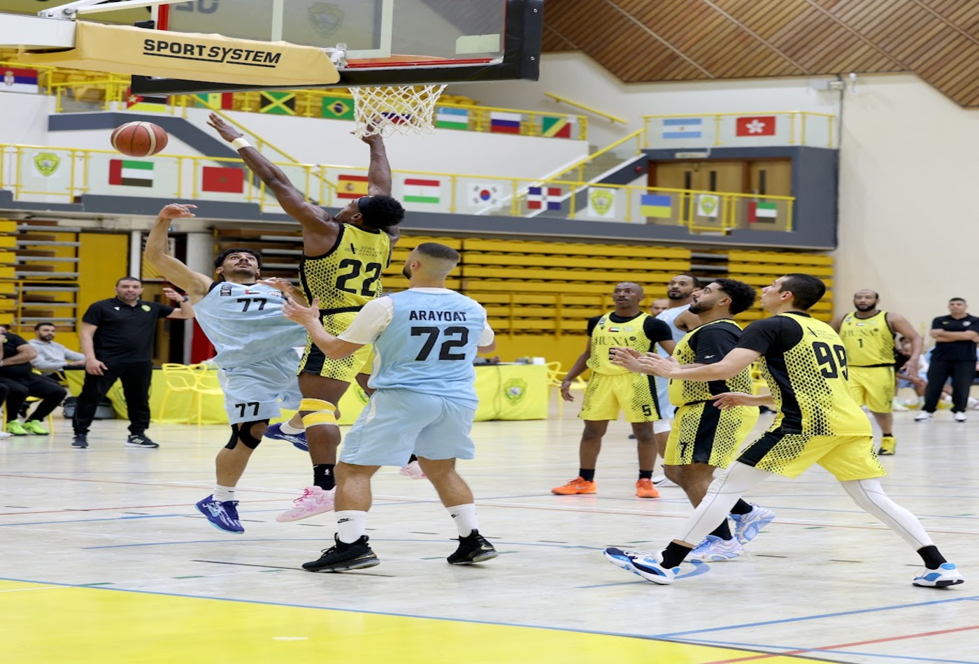 فوز الوصل على الجزيرة في دوري الرجال لكرة الطائرة