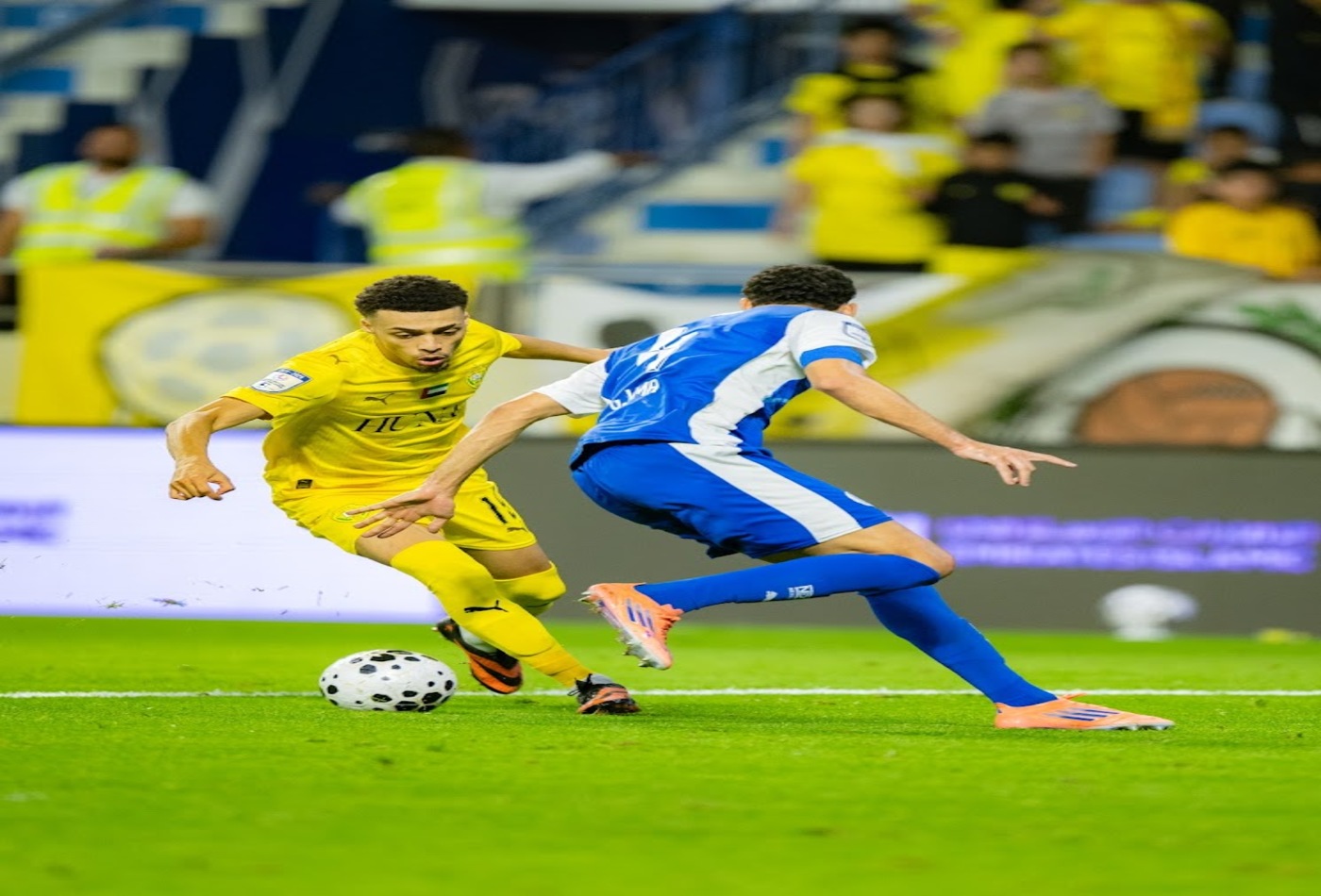 تعادل الوصل والنصر 1-1 في ديربي بر دبي 