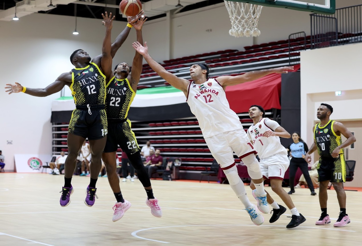 فوز الوصل على الوحدة في دوري الرجال لكرة السلة