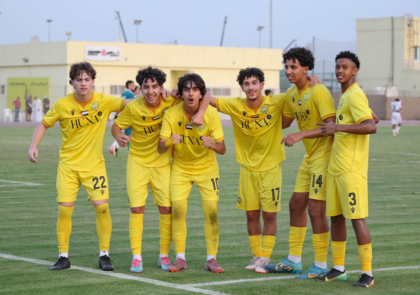 Al Wasl teams’ results in the fifth week of age-group competitions