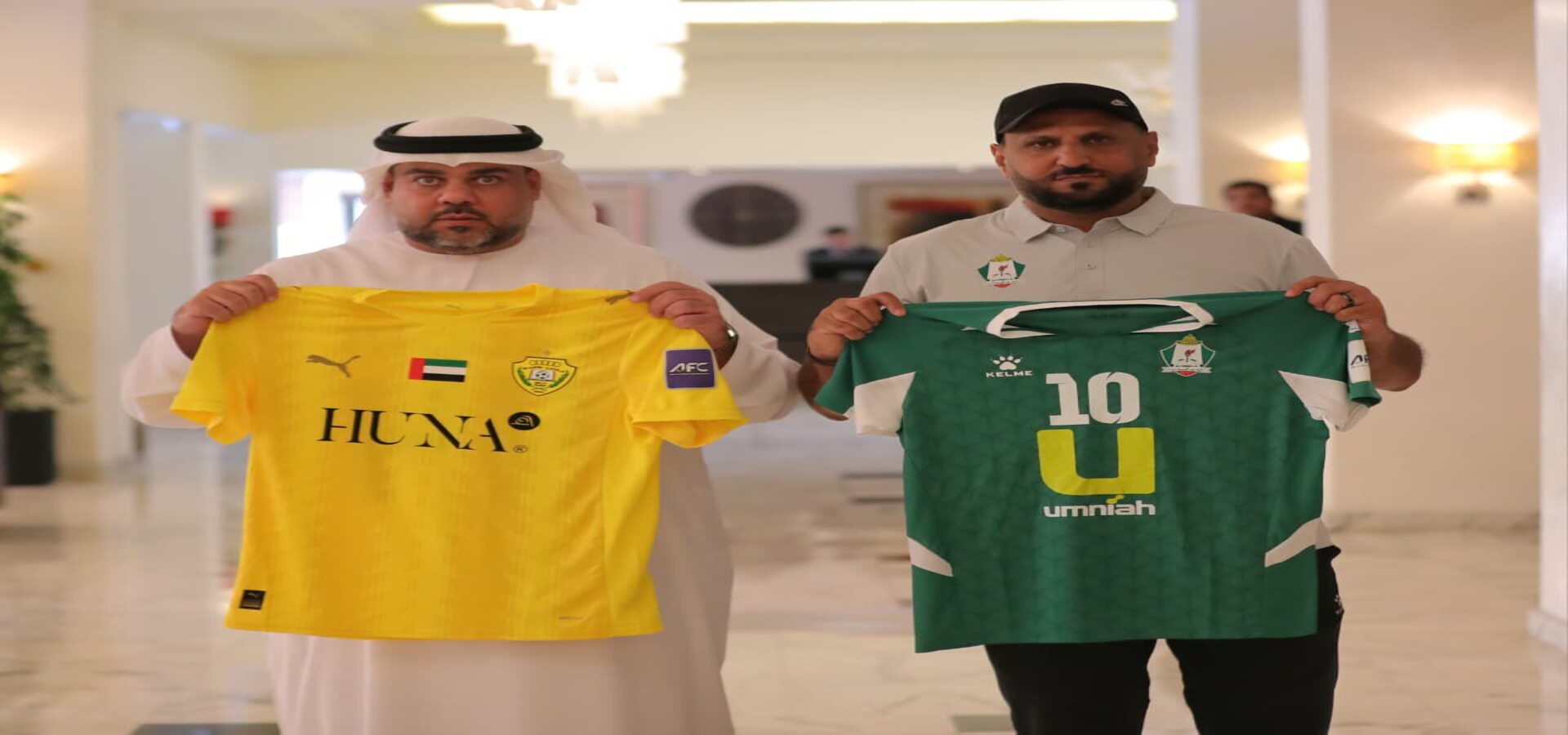 Al Wasl in Its Official Colors Against Al Wehdat