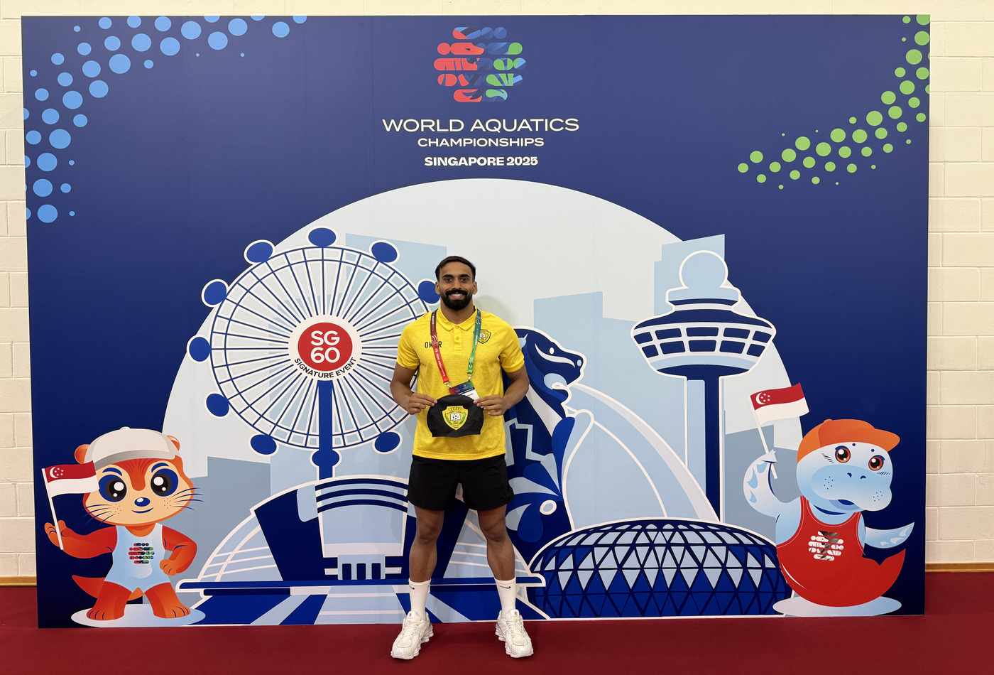 Al Wasl Swimmer Omar Al Hammadi Ranks 6th in the World 100m Breaststroke