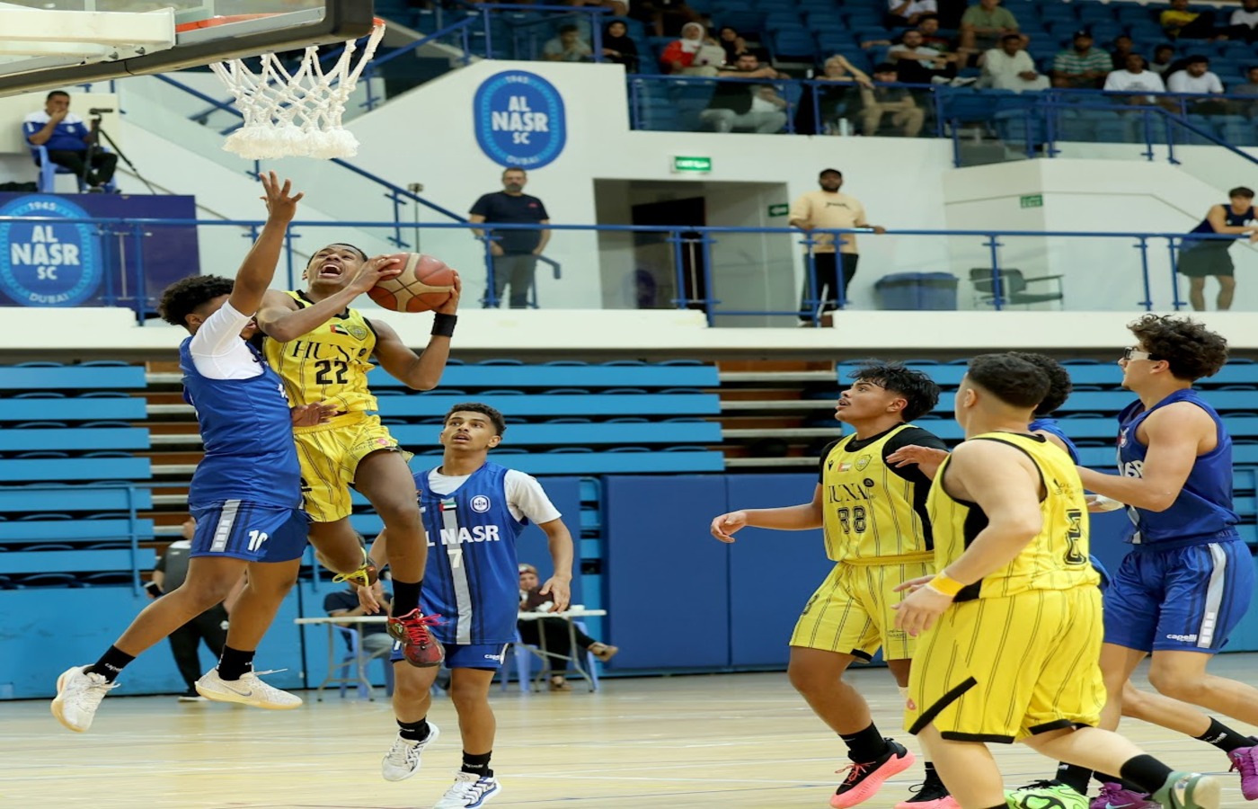 Al Wasl Juniors Crowned UAE  Basketball League Champions
