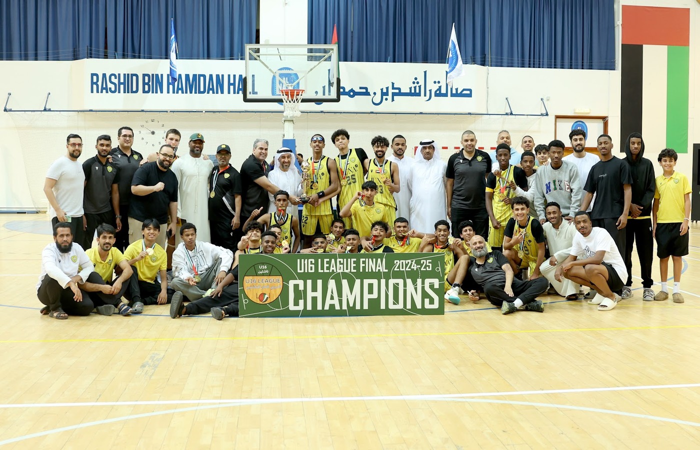 Al Wasl Juniors Crowned UAE  Basketball League Champions