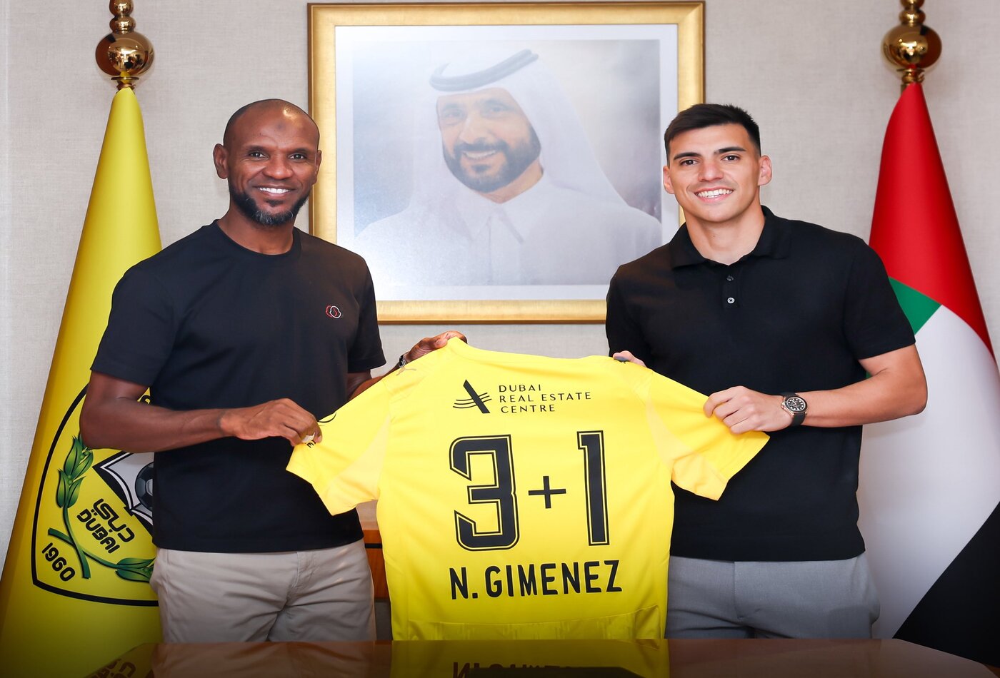 الوصل يجدد عقد نجمه نيكولاس خيمينيز حتى 2029