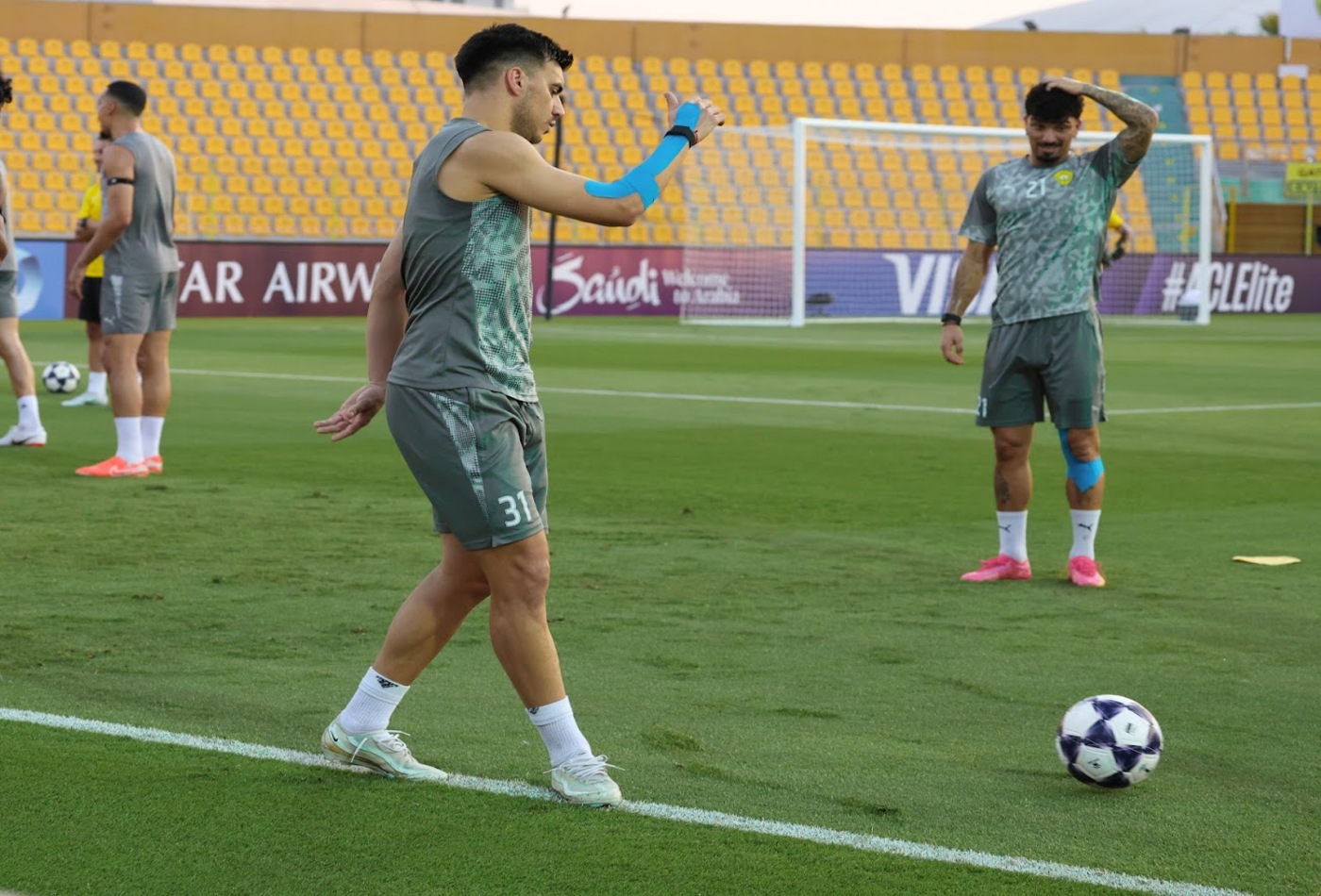الوصل يختتم تحضيراته لمواجهة الأهلي السعودي