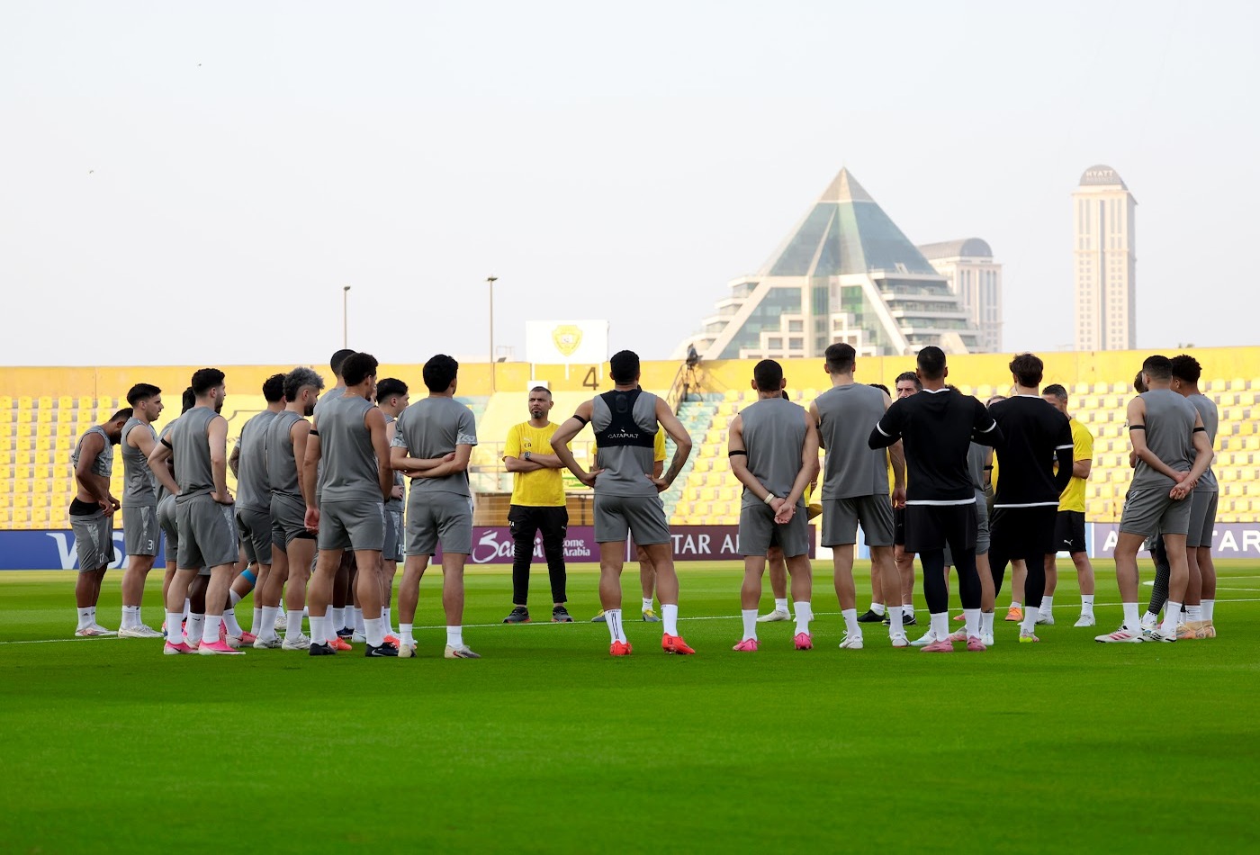 الوصل يختتم تحضيراته لمواجهة الأهلي السعودي
