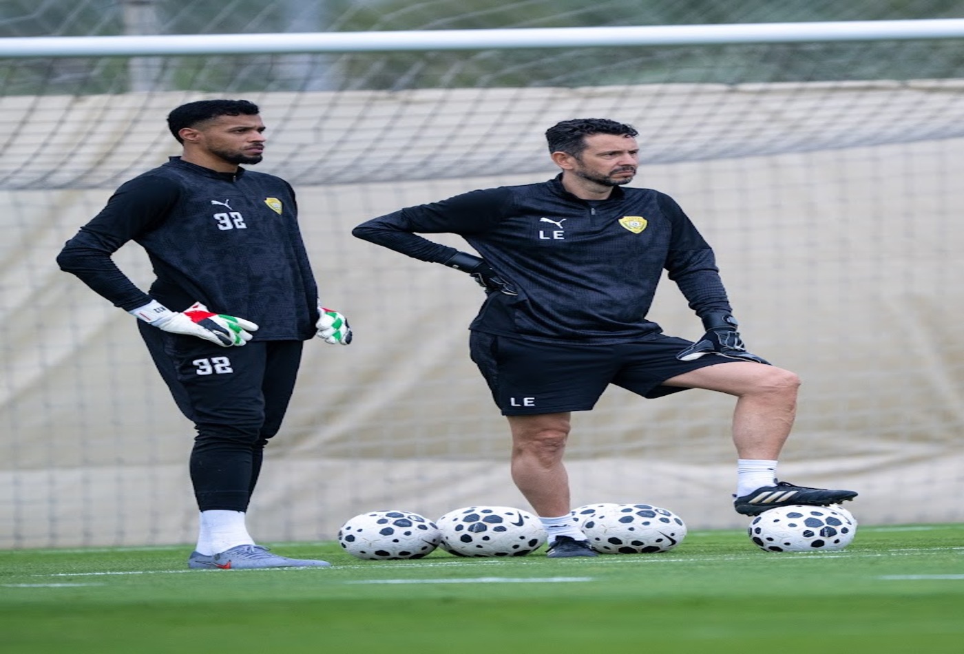 Al Wasl conclude their training in preparation for the Ajman match in the league