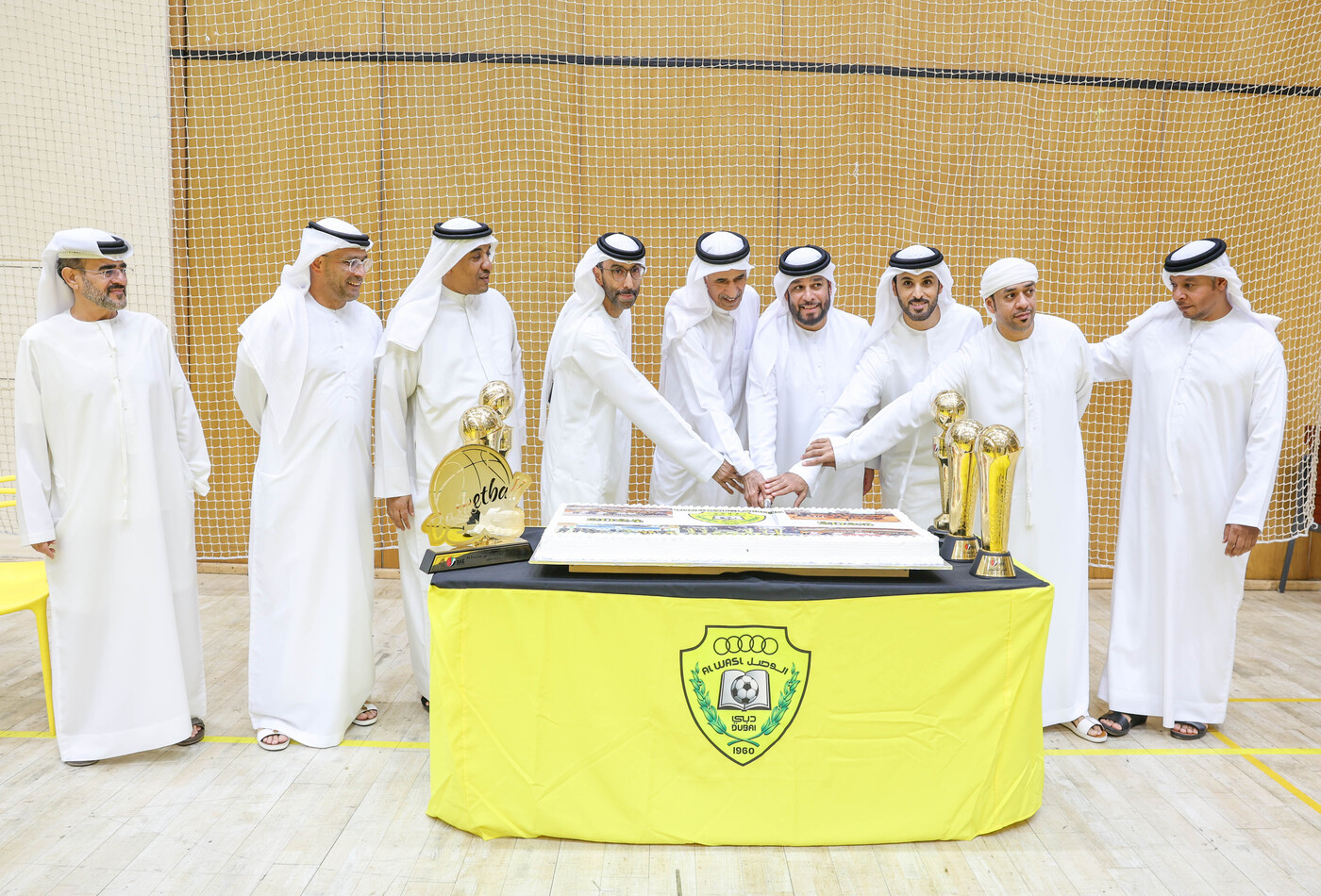 Al Wasl Company for Team and Individual Sports Honors Age Group Basketball Teams